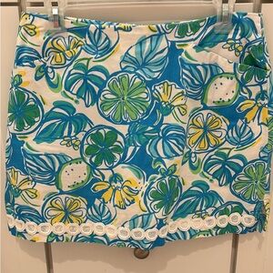 Lilly Pulitzer Lemon Lime Skort
